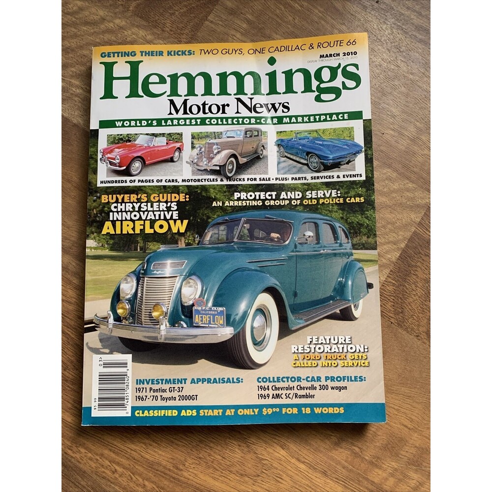 Hemmings Motor News World’s Largest Collector Car Marketplace March 2010